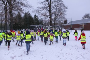 Helle, reflektierende Kleidung macht Kinder sichtbar!