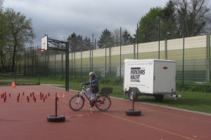 Auch Radfahren will gelernt sein! 